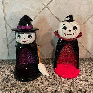 Bath & Body Works Vampire & Witch Mini Candle Holders